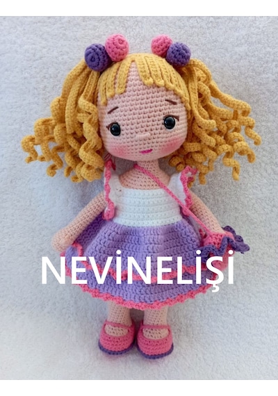 Amigurumi Zehra Bebek Çok Renkli