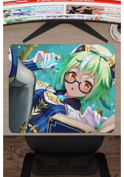 Sucrose Genshin Impact Anime Oyuncu V2 - 48x40 Xl Gaming Mouse Pad Fare Altlığı