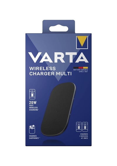 Varta Kablosuz Şarj Cihazı, Çoklu Kablosuz Şarj Cihazı, Qi Uyumlu