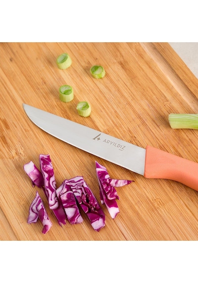 Aryıldız Primo Sebze Bıçağı Somon 11cm 301739