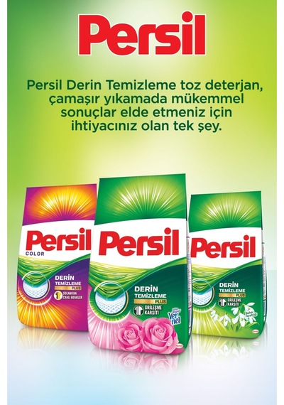 Persil Matik Toz Çamaşır Deterjanı 14kg Color/renkli 92 Yıkama