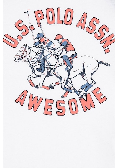 U.S. Polo Assn. Erkek Çocuk T-shirt BEYAZ