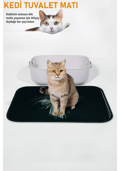 Kedi Kum Paspası - Kedi Yuvası Paspası