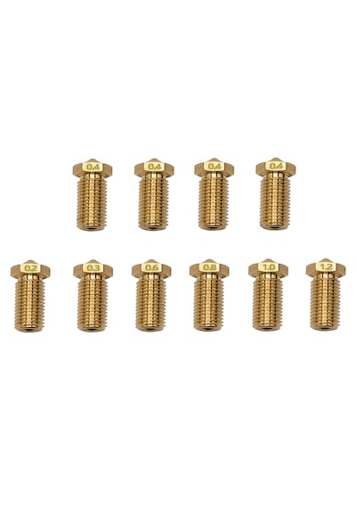 Volcano Nozul 10 Adet 0.8mm