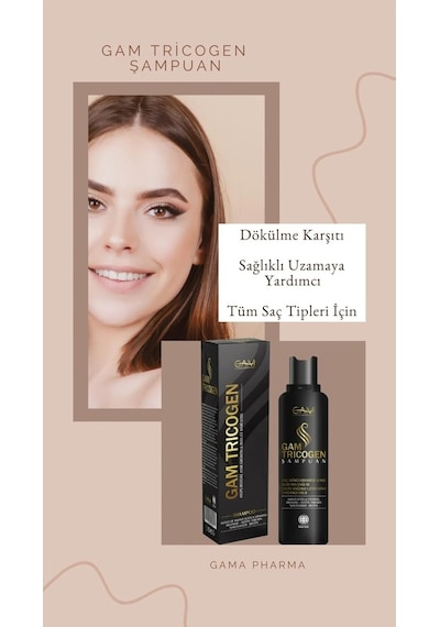 Gam Tricogen Uzama Etkili Dökülme Şampuan 275 ML