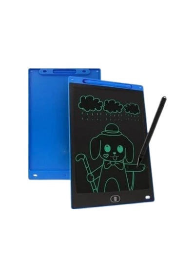 Lcd Yazı Tahtası 8.2 İnç Eğlenceli Ve Eğitici Tablet Mavi