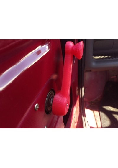 Mk2 Ford Fiesta Cam Çevirme Kolu Pencere Krankı Değişim Parçası