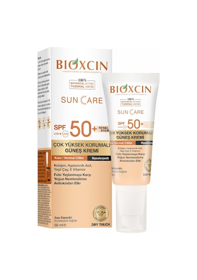 Bioxcin Sun Care Çok Yüksek Korumalı Kuru Ciltler Için Renkli Güneş Kremi Tinted Spf 50+ 50 Ml Sku: Smg8690010427403 Açık Bej