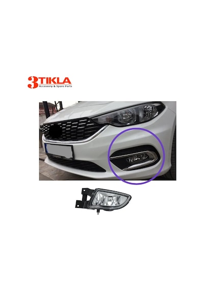 Fiat Bravo 2013 Sis Farı Takımı