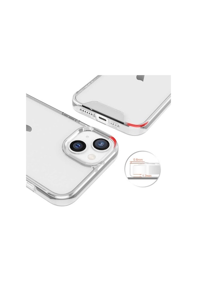 Apple Uyumlu iPhone 14 Uyumlu Zore Gard Silikon-renksiz