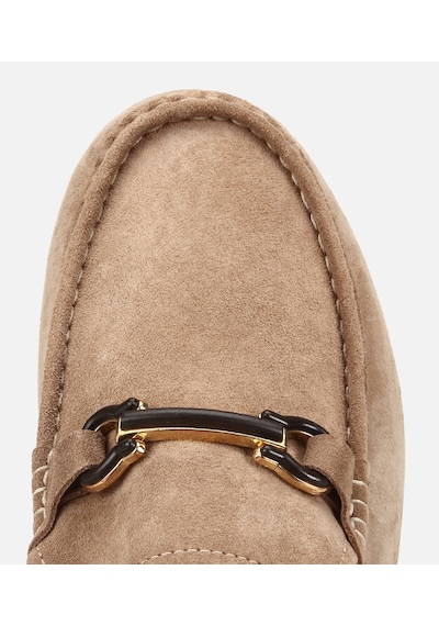 Hotiç Erkek Süet Deri Bej Toka Detaylı Comfort Loafer
