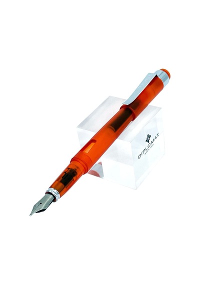 Diplomat Magnum Demo Orange, Orta Uçlu Kartuş Dolma Kalem 165-Koyu Yeşil