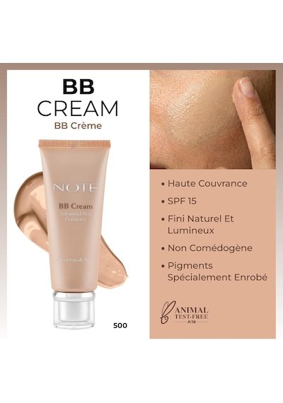 Cosmetics Bb Cream, Bb Krem Doğal Kapatıcılık 500 Çok Renkli