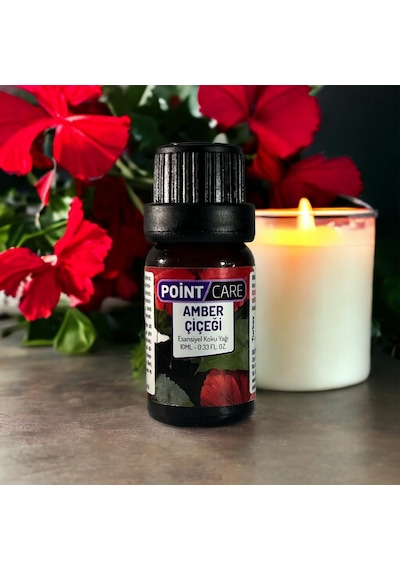 Point Care Amber Çiçeği Mum Esansı 10ml , Mum Koku Soya Wax Esans