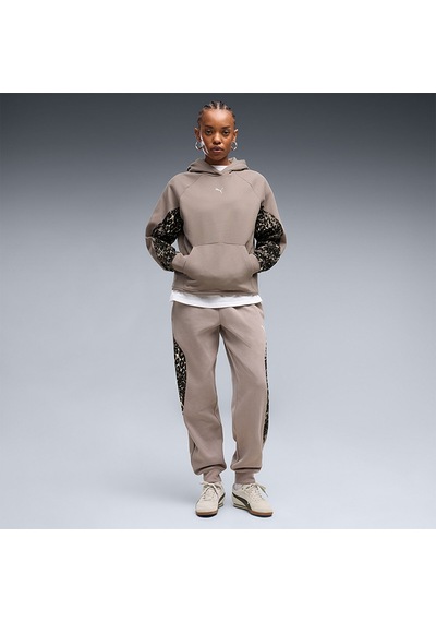 Puma Sport Anımal Hoodie Gri Sweatshirts 694007 81
