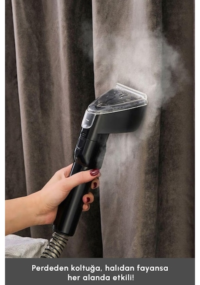 Karaca Vantuz Deepclean Buharlı Halı Ve Koltuk Yıkama Makinesi Antrasit