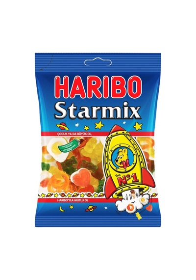 Haribo Yumuşak Şeker 160g Star Mıx - Meyveli Ve Ekşi Lezzetler 3'li Ekonomik Paket - 3 Adet Tarı