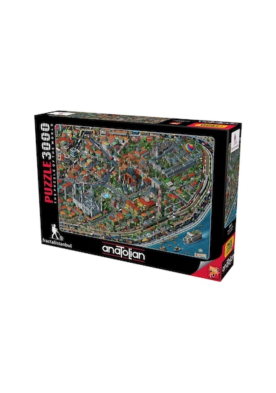 Anatolian Puzzle 3000 Parça Fractal İstanbul 4913