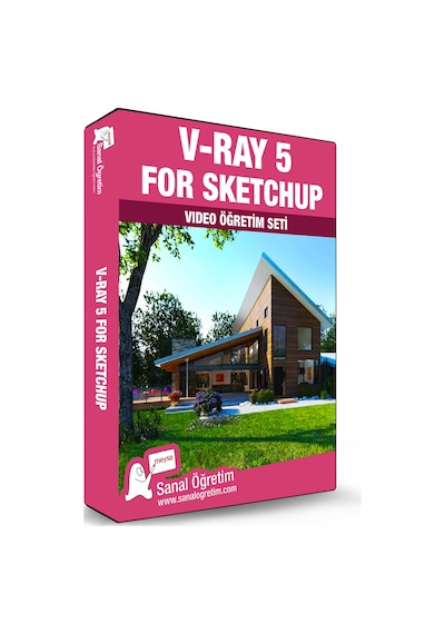 V-Ray 5 For SketchUp Video Ders Eğitim Seti