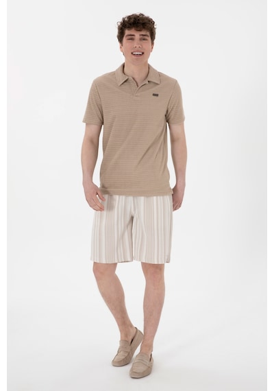 U.s. Polo Assn. Erkek Bej Şort Örme 50299756-vr011 Bej