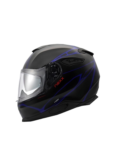 Nexx Y.100 B-Side Kapalı Motosiklet Kaskı Mavi