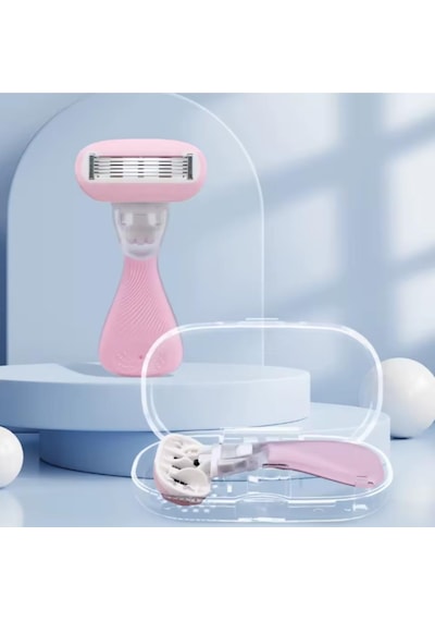 Dynamo Beauty Kadın 5 Bıçaklı Mini Tıraş Bıçağı- Kutulu, Seyahat Boy