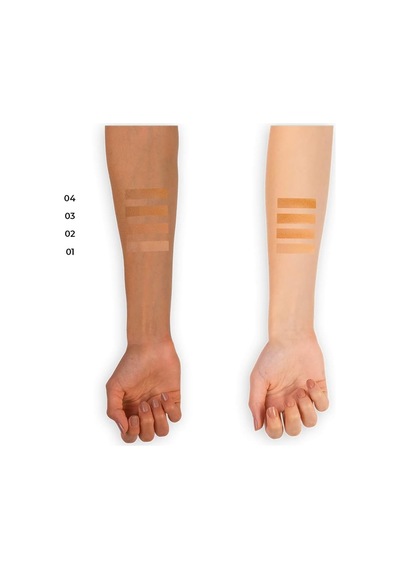 Cosmetics Mineral Powder 01 Mat Bitişli Toz Yüz Pudrası Diğer