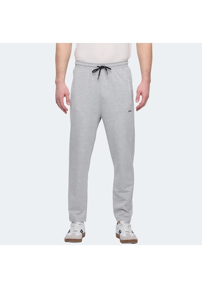Slazenger JERRY NRM Erkek Cepli Gri Eşofman Altı