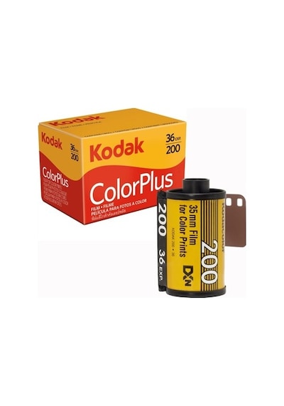 Kodak Color Plus 200asa 36 Pozluk Renkli Film 35mm