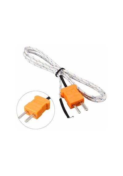 K-type Tp-01 Thermocouple Sıcaklık Isı Sensör 1 Metre Prob Rtd Isıtıcı Fırın Kazan Termostat