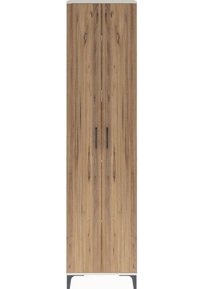 Arges Dolap 4 Raflı 2 Kapaklı 60x30x243 Aytaşı-çam Aytaşı