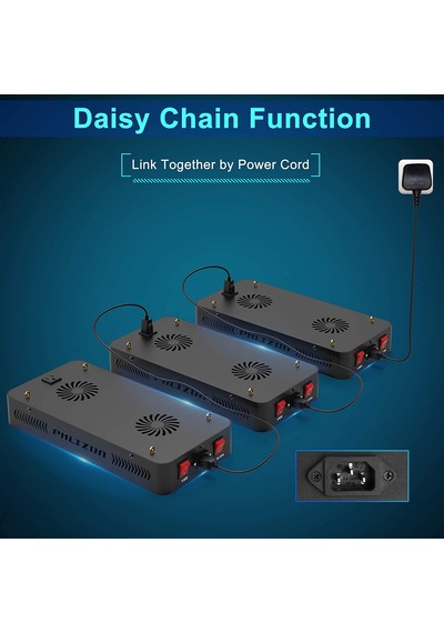 Phlizon D9 Dual Chip Led Bitki Yetiştirme Lambası