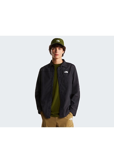 The North Face M Sequoia Long Sleeve Shirt Erkek Günlük Gömlek Nf0a8fu5jk31siyah Siyah