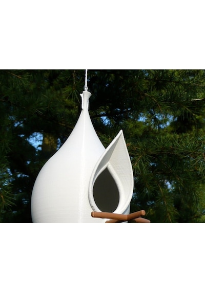 Kuş Besleme Kabı Kuş Evi̇ 10 x 16 Cm