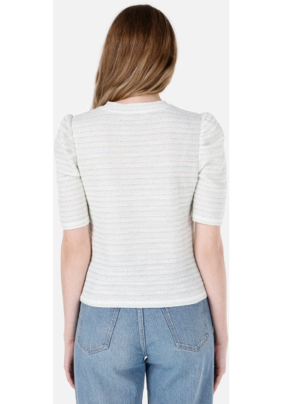 Colin's Colins Beyaz Kadın Tshirt K.kol Cl1068089 Q1.v1 Ofw Beyaz