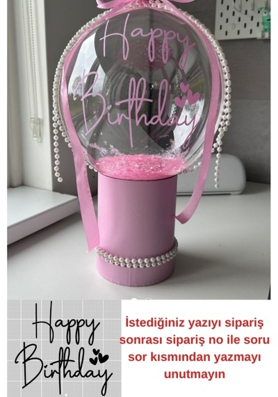 Kişiye Özel Yazı Sticker, Balon Üzeri Yazı, Balon Sticker Transfer Folyo, Balon Etiketi, Bobo Balon Çok Renkli