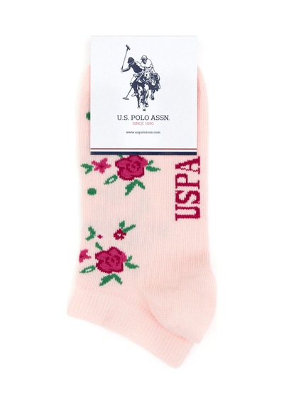U.S. Polo Assn. Kadın 2'li Patik Çorap 50317974-VR041