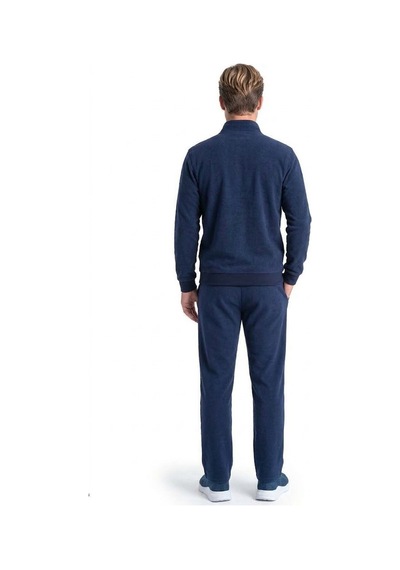 Pierre Cardin 6116 Erkek Uzun Kollu Quarter Zip Eşofman Takımı-lacivert