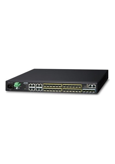 Planet Pl-xgs3-24242 34 Port 24 Port 10g Sfp 2 Port 100g Sfp 8 Port Gigabit Qsfp28 Yönetilebilir Sfp Switch