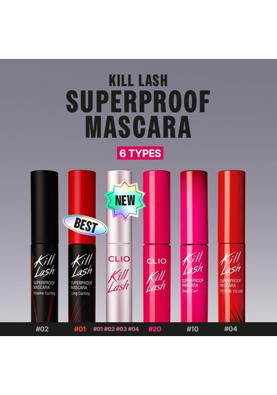 Kirpiklere Hacim Veren, Suya Dayanıklı Maskara Kill Lash Superproof Mascara 20 Bouncy Lash Genel