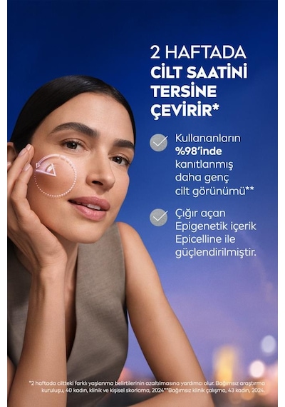 Cellular Epigenetics Rejuvenating Yüz Serumu 30ml,, Genç Görünüm, Hyaluronik Asit