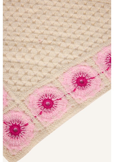 Defacto Kadın Çiçekli Örme Bandana I6818ax26smpn101 Pembe-pn101