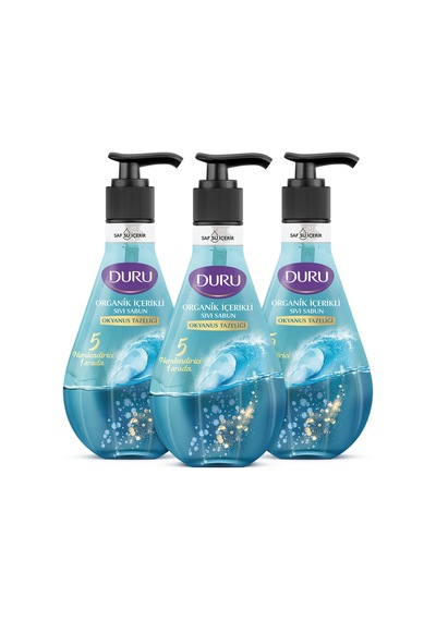 Organik Içerikli Okyanus Tazeliği Sıvı Sabun 3x500ml