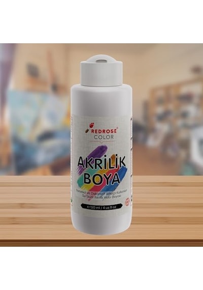 Beyaz Akrilik Boya 120ml Diğer