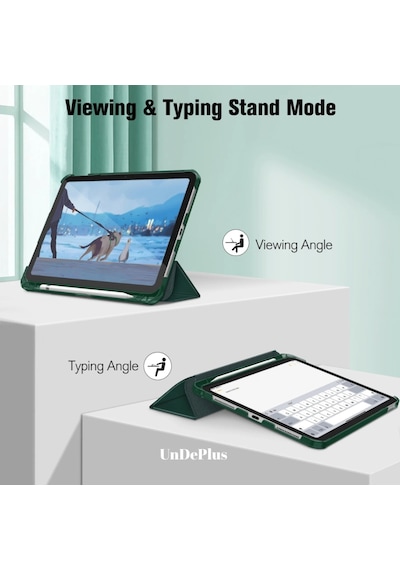 Apple Uyumlu iPad Air 11inç M2/m3 2025-2024 Kılıf Flip Cover Kalem Bölmeli Pc Case Kılıf