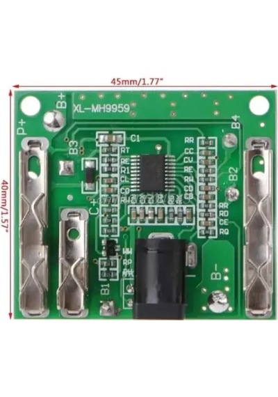 5s 20a 18/21v Bms 18650 26650 Li-ıon Lityum Pil Korumalı Kurulu Şarj
