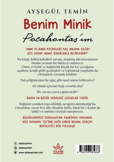 Benim Minik Pocahontas Im- Ayşegül Temin - Elpis Yayınevi