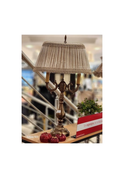 Ottoman Abajur Vizon Başlık 73x43cm.