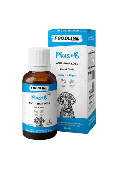 Foodline Köpekler İçin Plus +b Damla 50 Ml Tüy Sağlığını
