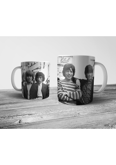 Pixxa The Rolling Stones Kupa Bardak Model 4